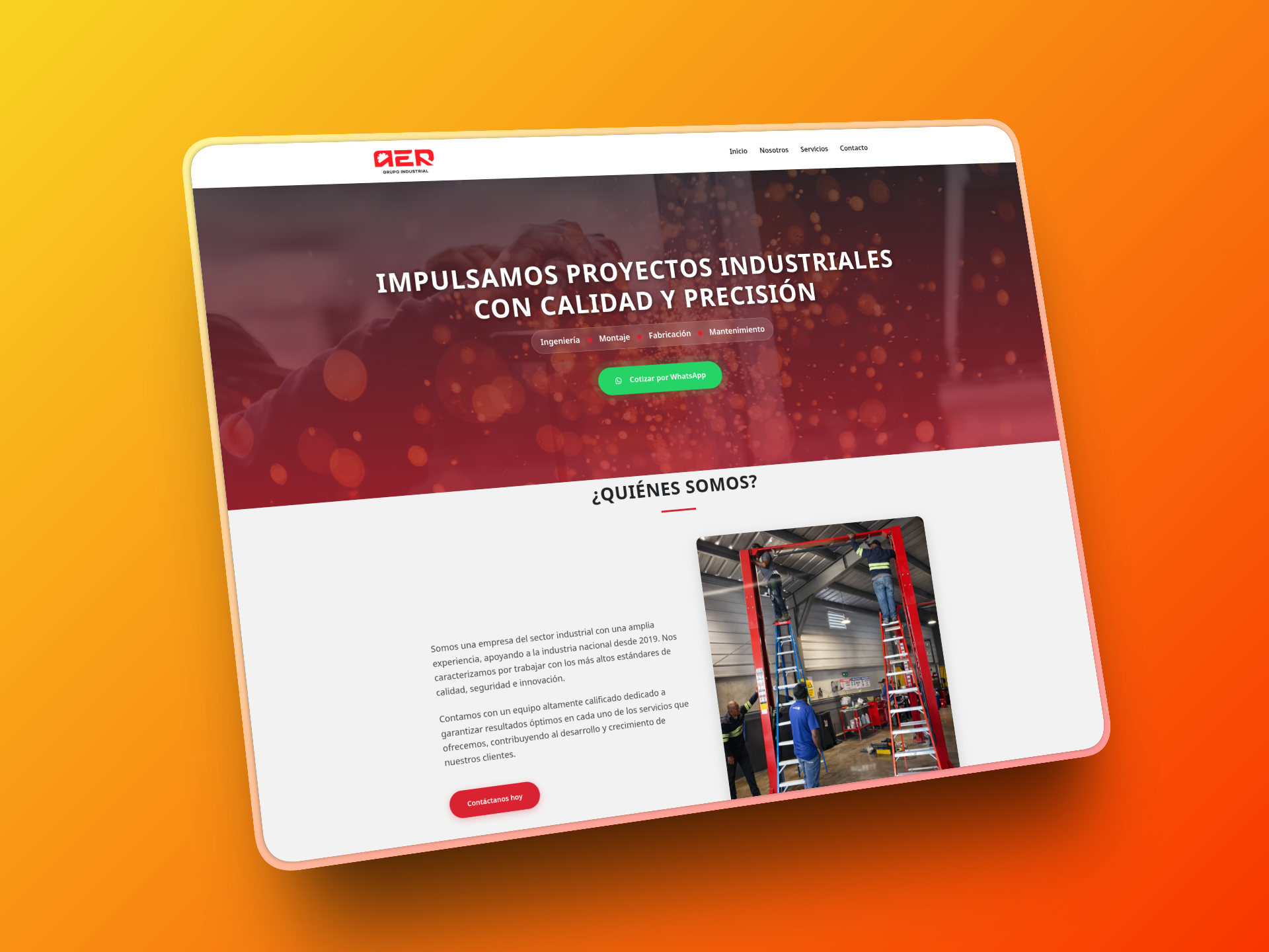 AER Grupo industrial Cover