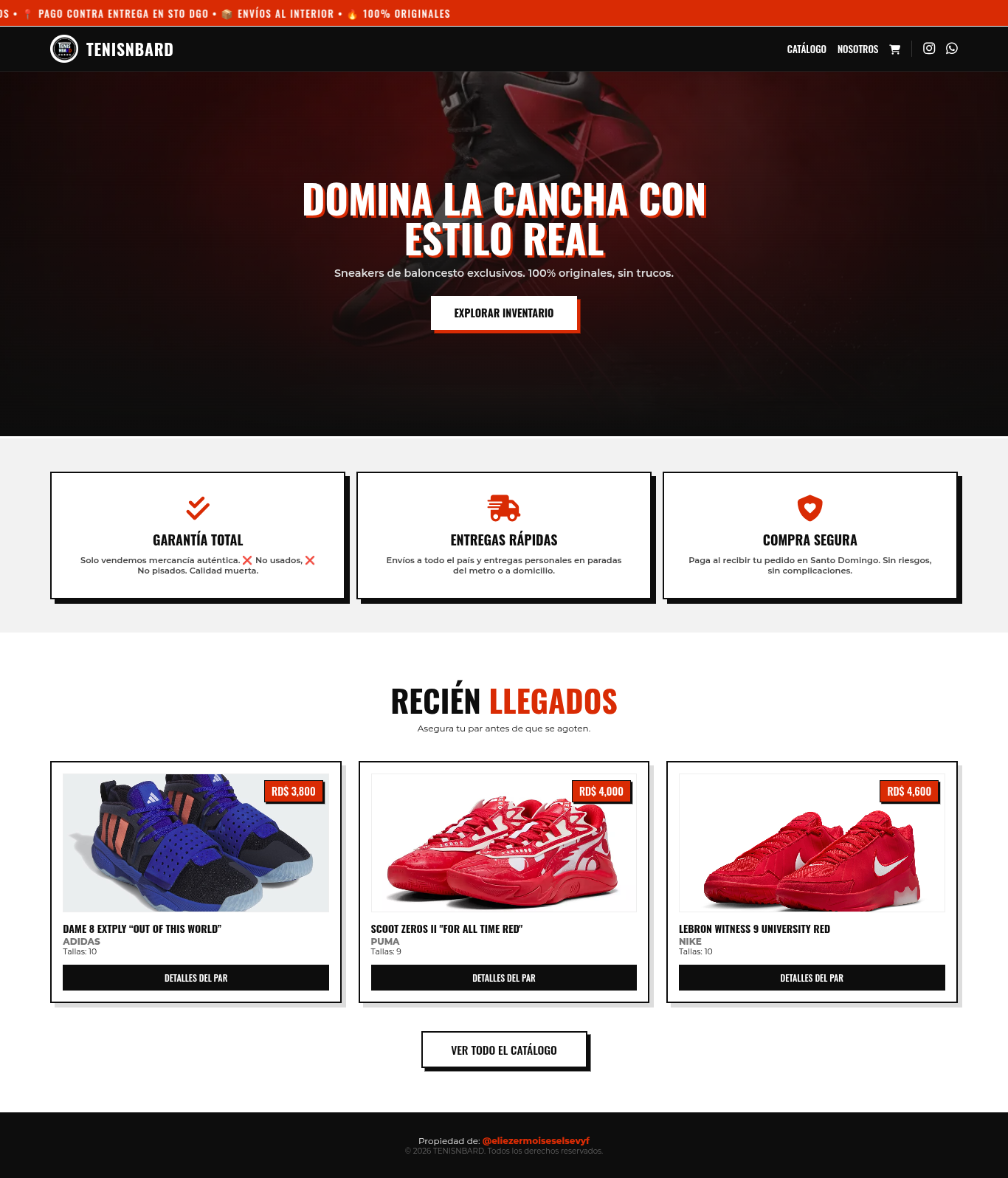 Tenis NBA RD Full