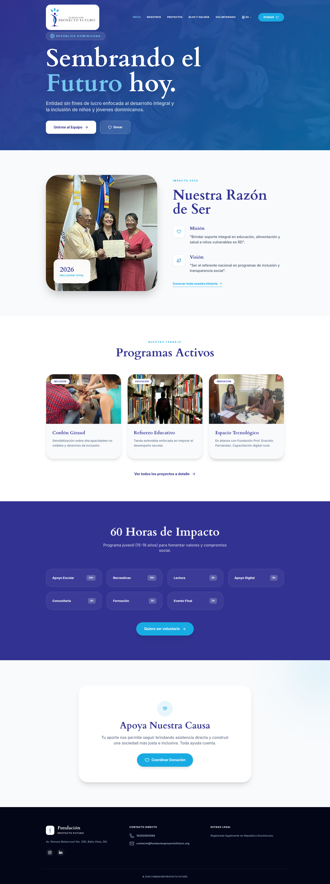 Fundacion Proyecto Futuro Full