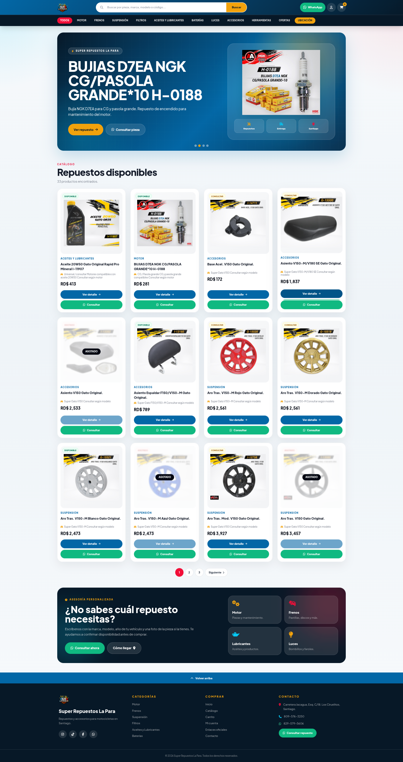 Super Repuestos La Para Full
